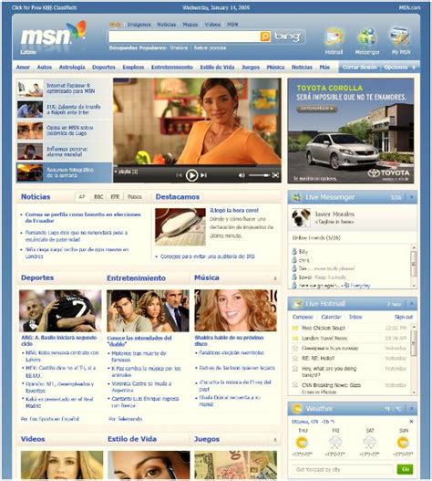 msnlatino|msn latino español.